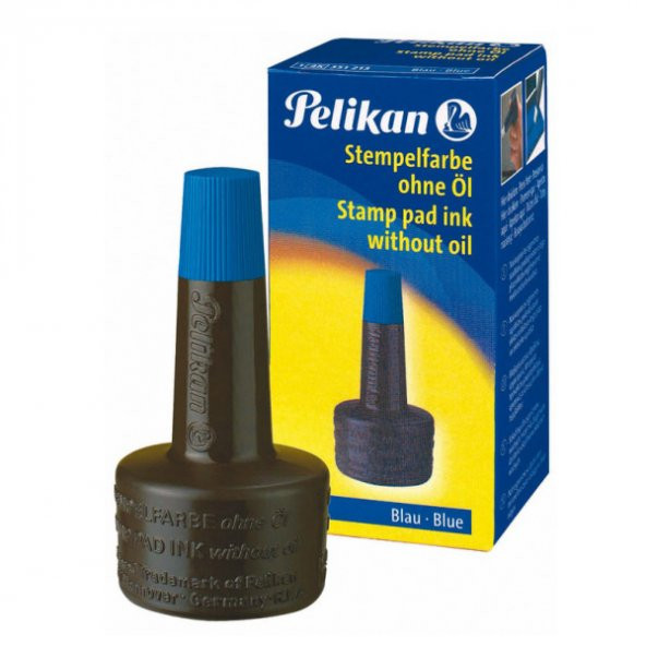 Pelikan Istampa Mürekkebi 28 ML Mavi