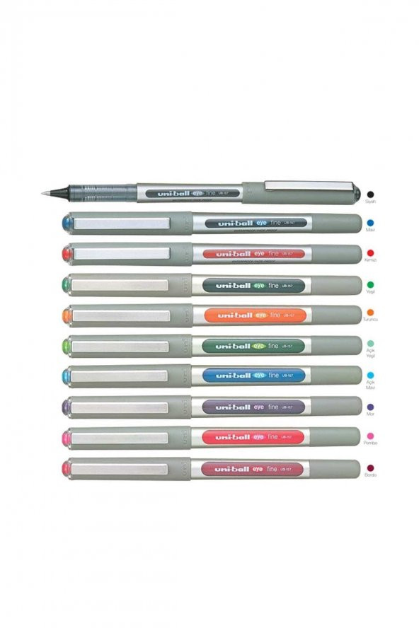 Uni-Ball Roller Kalem Eye Fine Bilye Uç 0.7 MM 10 Renk Özel Seri UB-157