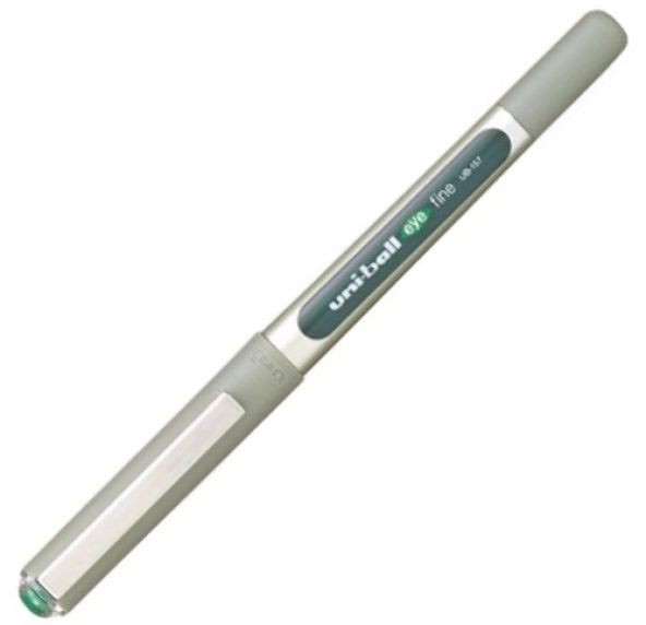 Uni-Ball Roller Kalem Eye Fine Bilye Uç 0.7 MM Yeşil UB-157