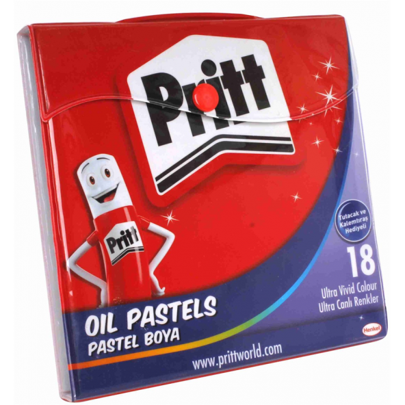 Pritt Pastel Boya Çantalı 18 Renk