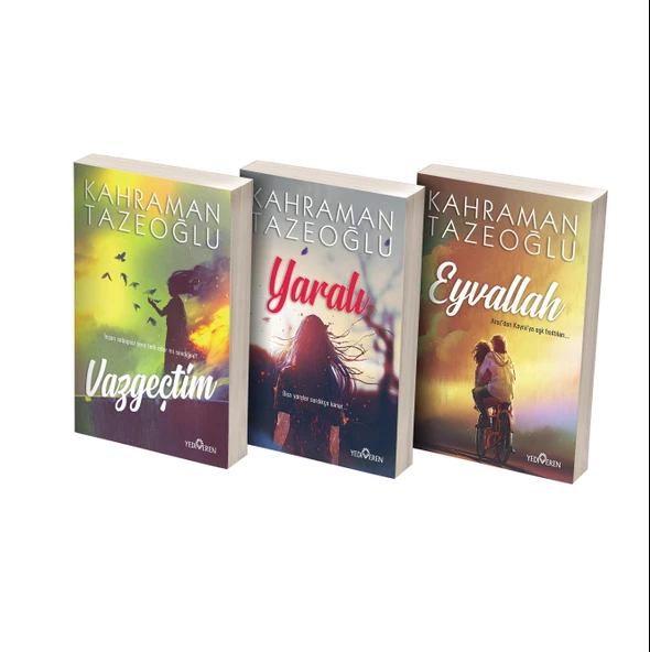 Kahraman Tazeoğlu Seti-3 3 Kitap Takım - Yediveren Yayınları