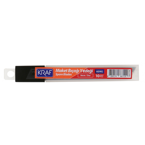 Kraf Maket Bıçağı Yedeği Dar 10'lu Paket - 2