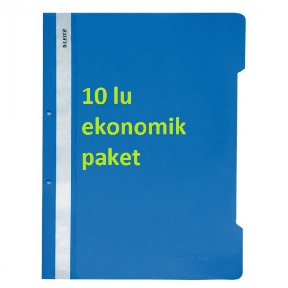 Leitz Mavi Telli Dosya 10'lu Paket