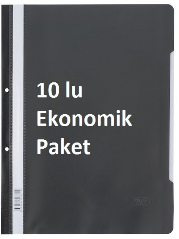 Kraf Siyah Telli Dosya 10'luk Paket