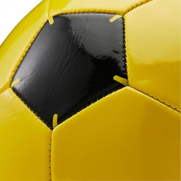 Futbol Topu F100 12 Yaş + 5 Numara  YENİ SERİ  SARI - 4