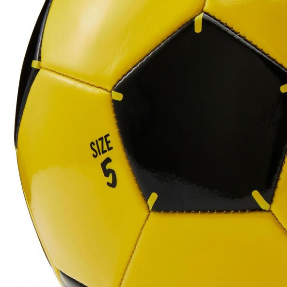 Futbol Topu F100 12 Yaş + 5 Numara  YENİ SERİ  SARI - 5