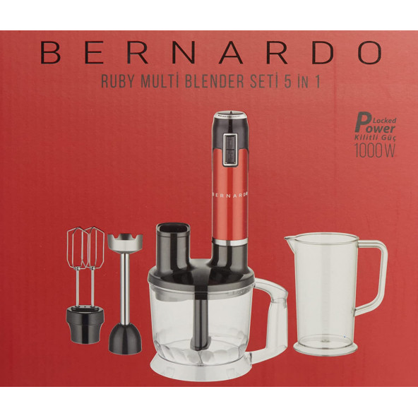 Bernardo Ruby MuLitrei Blender Set