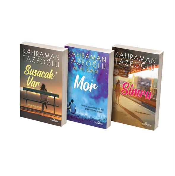 Kahraman Tazeoğlu Seti-5 3 Kitap Takım - Yediveren Yayınları