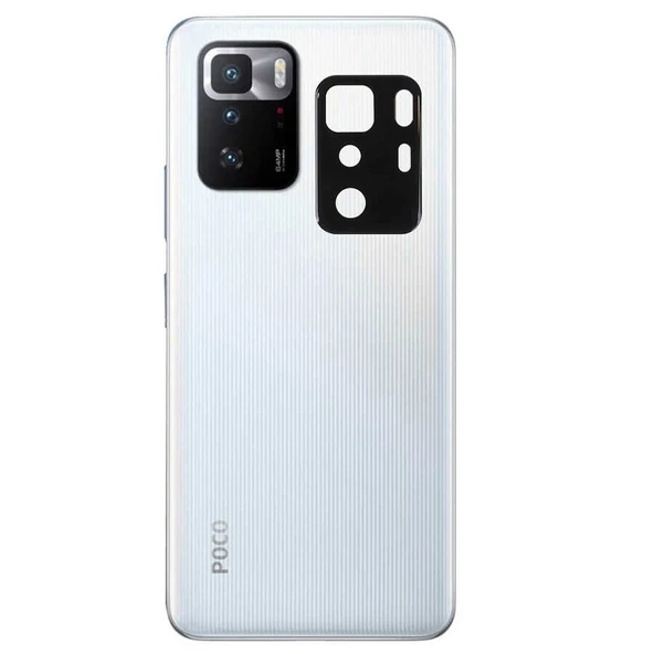 Xiaomi Poco X3 GT Zore 3D Kamera Camı Koruyucu - 2
