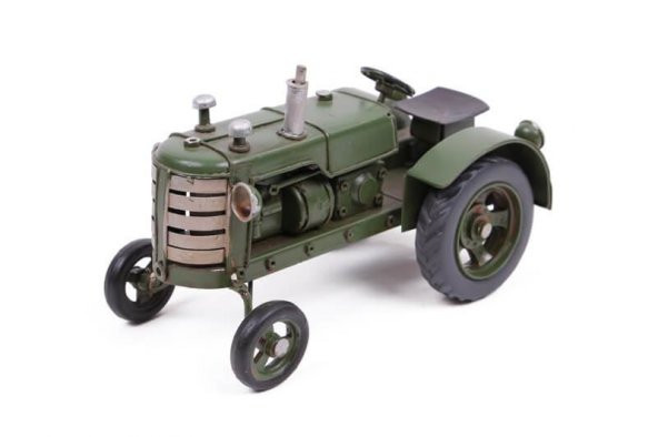 Dekoratif Metal Traktör Vintage Biblo Hediyelik - Resim 2