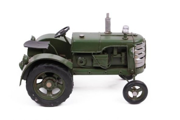 Dekoratif Metal Traktör Vintage Biblo Hediyelik - Resim 5