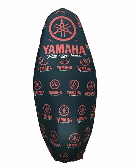 Yamaha YBR 125 Koltuk Kılıfı 3D Kırmızı ürün görseli