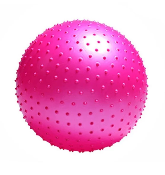 Dikenli Yoga Pilates Aeorobik Jimnastik Topu 65 Cm - 5