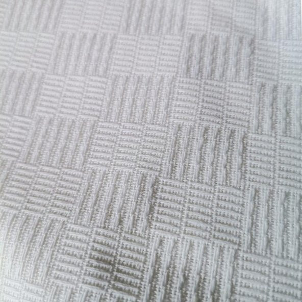 EVDİVA ESSE YUVARLAK 2 Lİ PİKE HAVLU HERB 100 PAMUK - 4