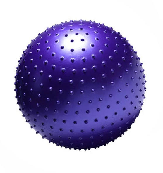 Dikenli Yoga Pilates Aeorobik Jimnastik Topu 75 Cm - 6