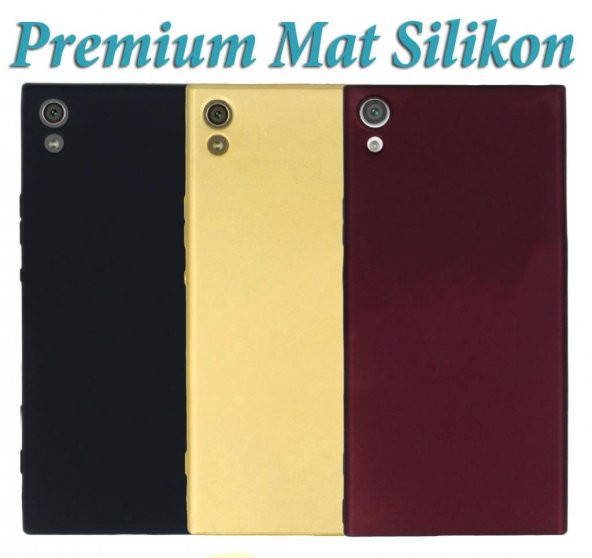 Sony Xperia L1 Kılıf Premier Mat Silikon Kılıf Slim Fit