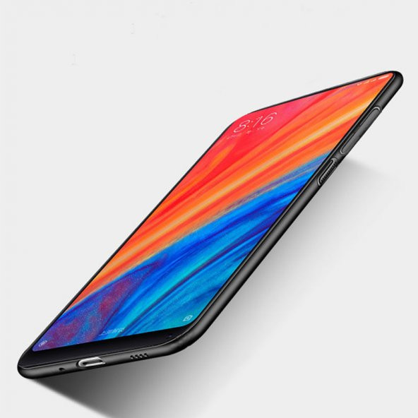 Xiaomi Mi Mix 2s Kılıf Premier Mat Silikon Kılıf Slim Fit - 4