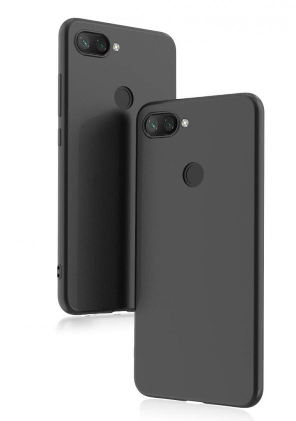 Xiaomi Mi 8 Lite Kılıf Premier Mat Silikon Kılıf + Esnek Nano Cam - 4