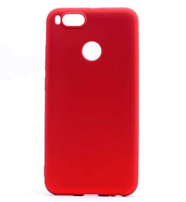 Xiaomi Mi A1 Zore Kılıf Premier Mat Silikon Kılıf + Cam - 11