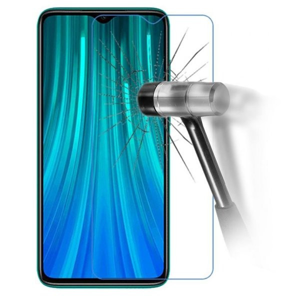 Xiaomi Redmi Note 8 Pro Kılıf Premier Mat Silikon Kılıf + Cam - 8