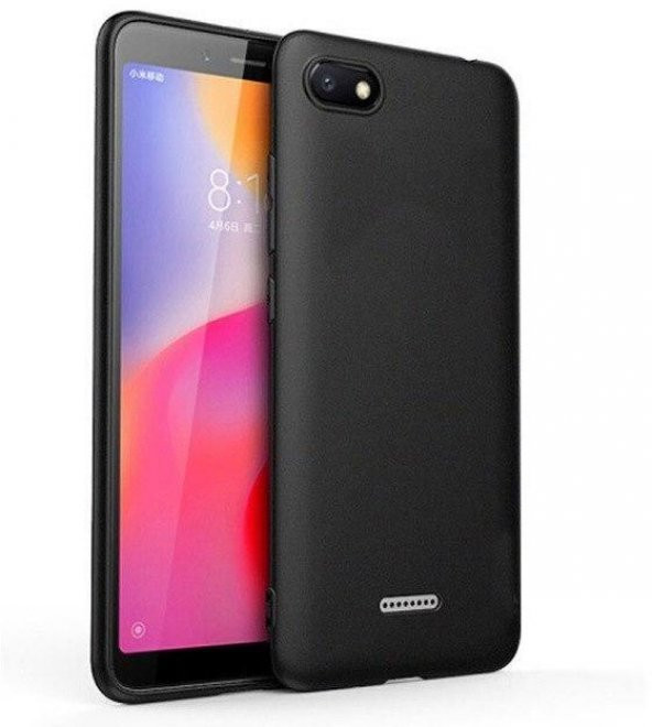 Xiaomi Redmi 6A Kılıf Premier Mat Silikon Kılıf + Kırılmaz Cam - 2