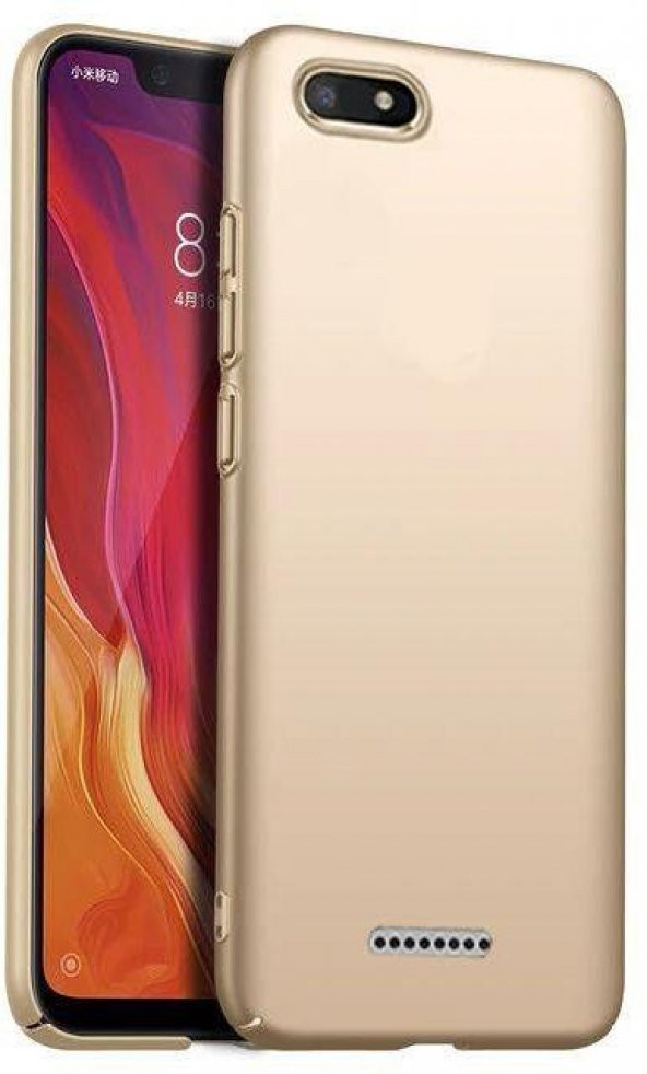 Xiaomi Redmi 6A Kılıf Premier Mat Silikon Kılıf + Kırılmaz Cam - 4