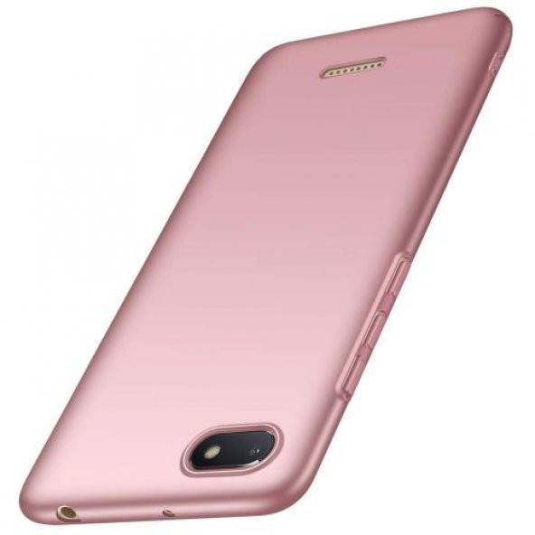 Xiaomi Redmi 6A Kılıf Premier Mat Silikon Kılıf + Kırılmaz Cam - 7