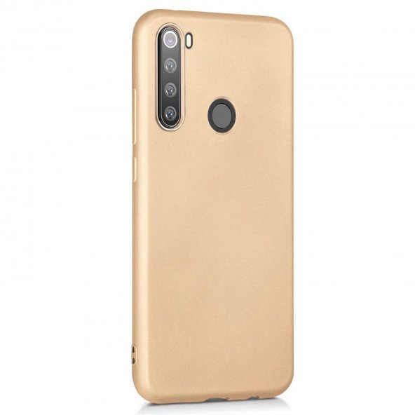 Xiaomi Redmi Note 8 Kılıf Premier Mat Silikon Kamera Koruma + Cam - 5