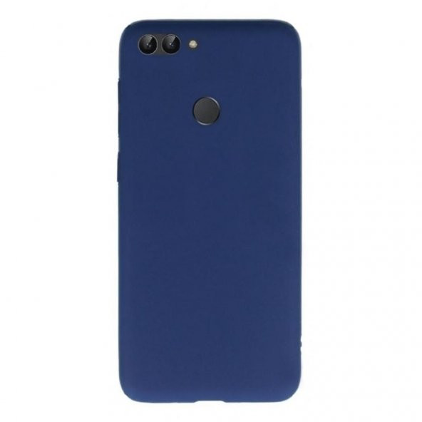 Huawei P Smart 2018 Kılıf Premier Mat Silikon Kılıf + Temperli Cam - 12
