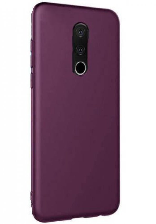 Meizu 16th Kılıf Premier Mat Silikon Kılıf Arka Kapak - 6