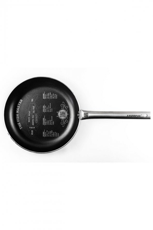 laserpan Fish Master 28 Cm Önlüksüzprofesyonel Kaliteliakıllı Tava