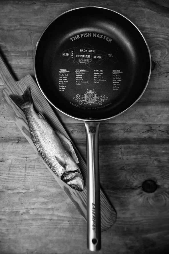 laserpan Fish Master 28 Cm Önlüksüzprofesyonel Kaliteliakıllı Tava - 2
