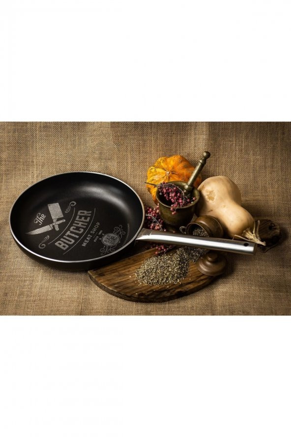 laserpan Butcher 28 Cm Profesyonelkaliteli Akıllı Tarifli Desenli Tava - 3