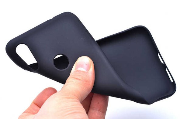 Xiaomi Redmi Note 7 Kılıf İnce Esnek Mat Silikon Kapak - 10