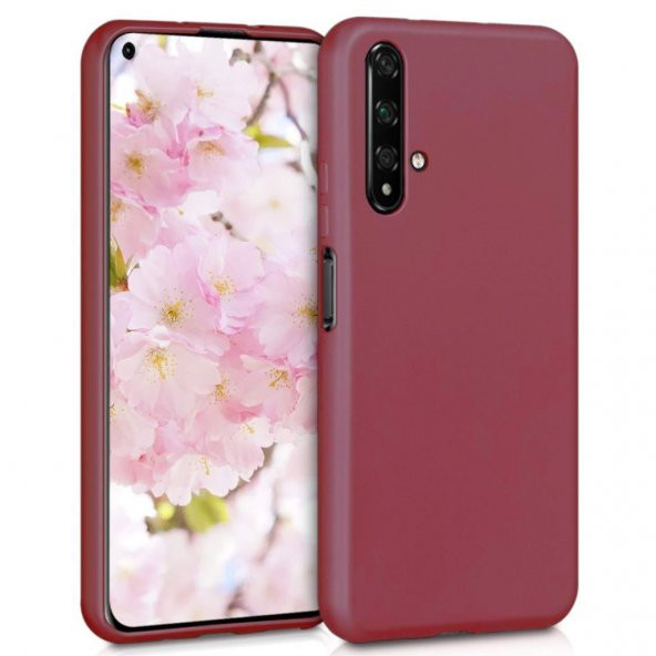 Huawei Nova 5T Kılıf Zore Premier Mat Esnek Silikon - 7