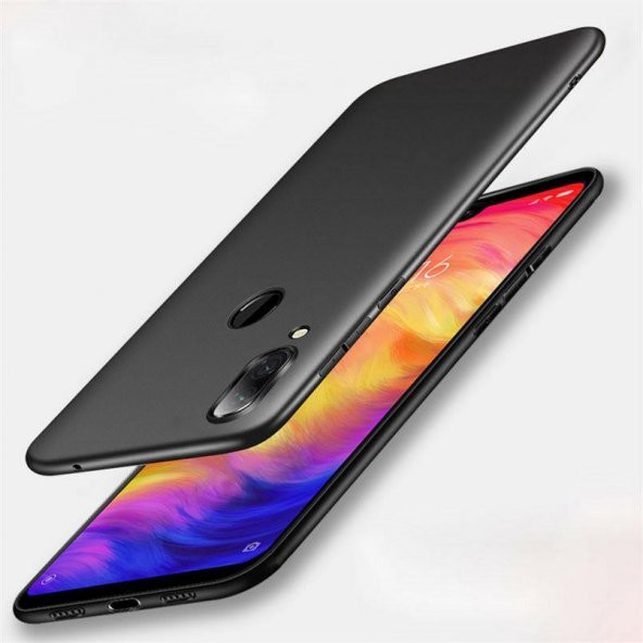 Xiaomi Redmi Note 7 Kılıf Premier Mat Silikon Kılıf + Nano Cam - 2
