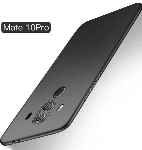 Huawei Mate 10 Pro Kılıf Premier Mat Silikon Kılıf + Temperli Cam - 3