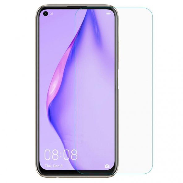 Huawei P40 Lite E Kılıf Zore Premier Mat Silikon Kapak + Cam - 10