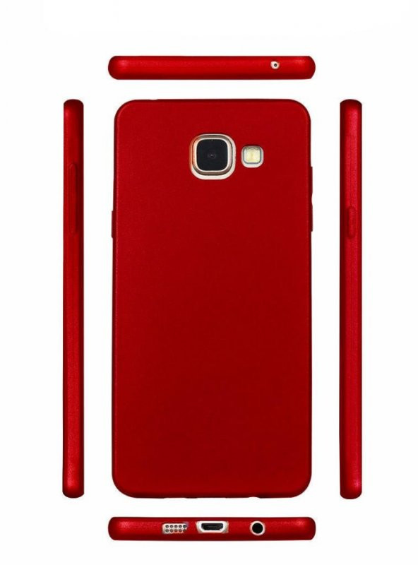 Samsung Galaxy A5 2017 Kılıf Premier Mat Silikon Kılıf + Cam - 2