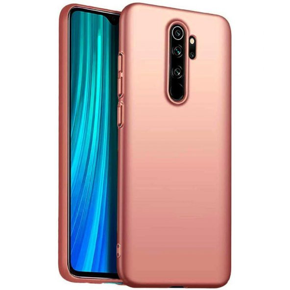 Xiaomi Redmi Note 8 Pro Kılıf Premier Mat Silikon Kılıf +6D Nano Cam - 9