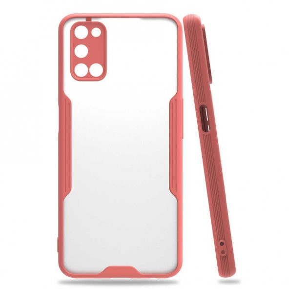 Oppo A92 Kılıf Zore Parfe Kapak - 4