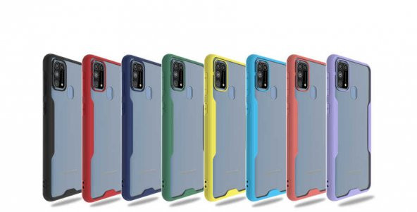 Galaxy M31 Kılıf Zore Parfe Kapak - 10