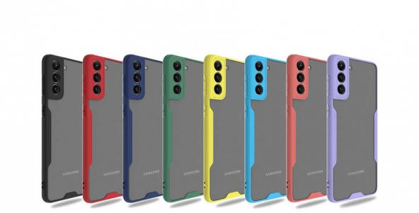 Galaxy S21 Kılıf Zore Parfe Kapak - 10