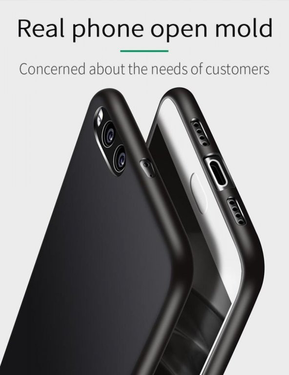 Xiaomi Mi 6 Kılıf Premier Mat Silikon Kılıf Slim Fit + Nano Cam - 2