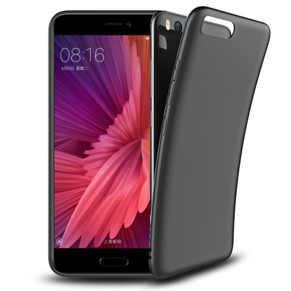 Xiaomi Mi 6 Kılıf Premier Mat Silikon Kılıf Slim Fit + Nano Cam - 3