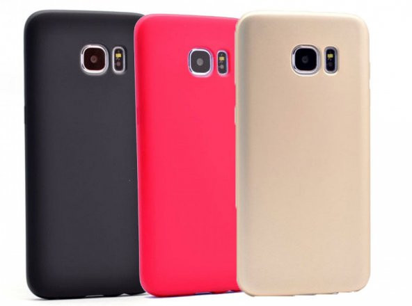 Samsung Galaxy S7 Edge Kılıf Zore Premier Mat Silikon Kılıf - 2