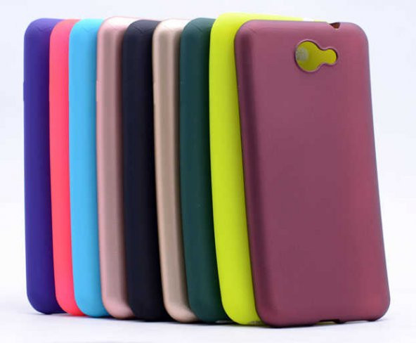 General Mobile 6 Kılıf Premier Mat Esnek Silikon Kapak - 11