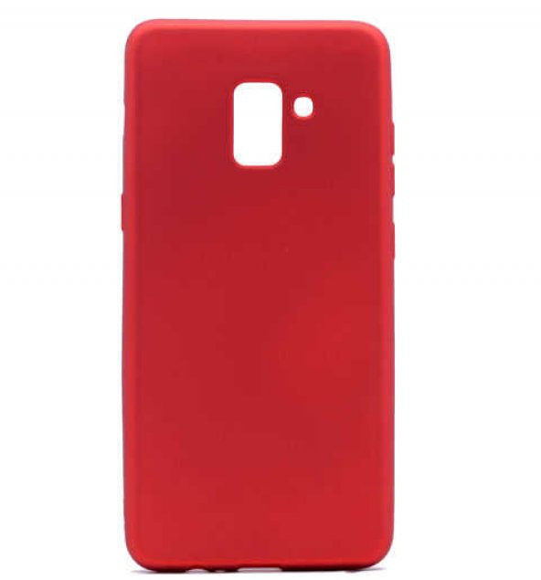Samsung Galaxy A8 Plus 2018 Kılıf Premier Mat Esnek Silikon Kapak - 4