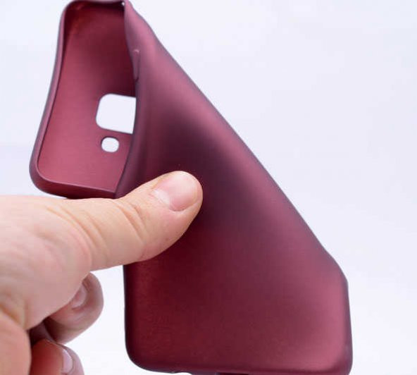 Samsung Galaxy A8 2018 Kılıf Premier Mat Esnek Silikon Kapak - 11