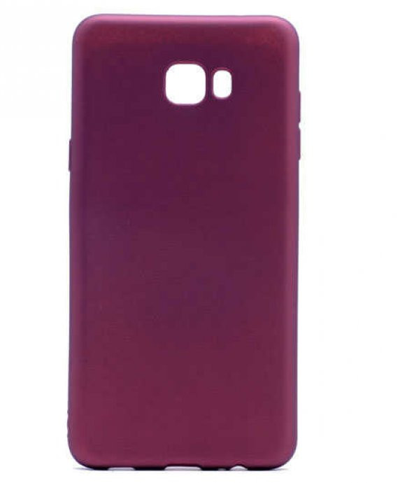 Samsung Galaxy C9 Pro Kılıf Premier Mat Esnek Silikon Kapak - 6